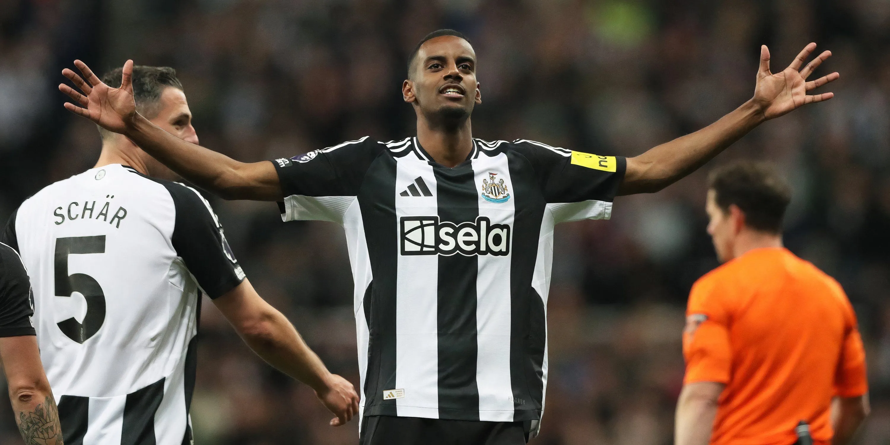 Alexander Isak tiền đạo mục tiêu của Liverpool thi đấu cho Newcastle