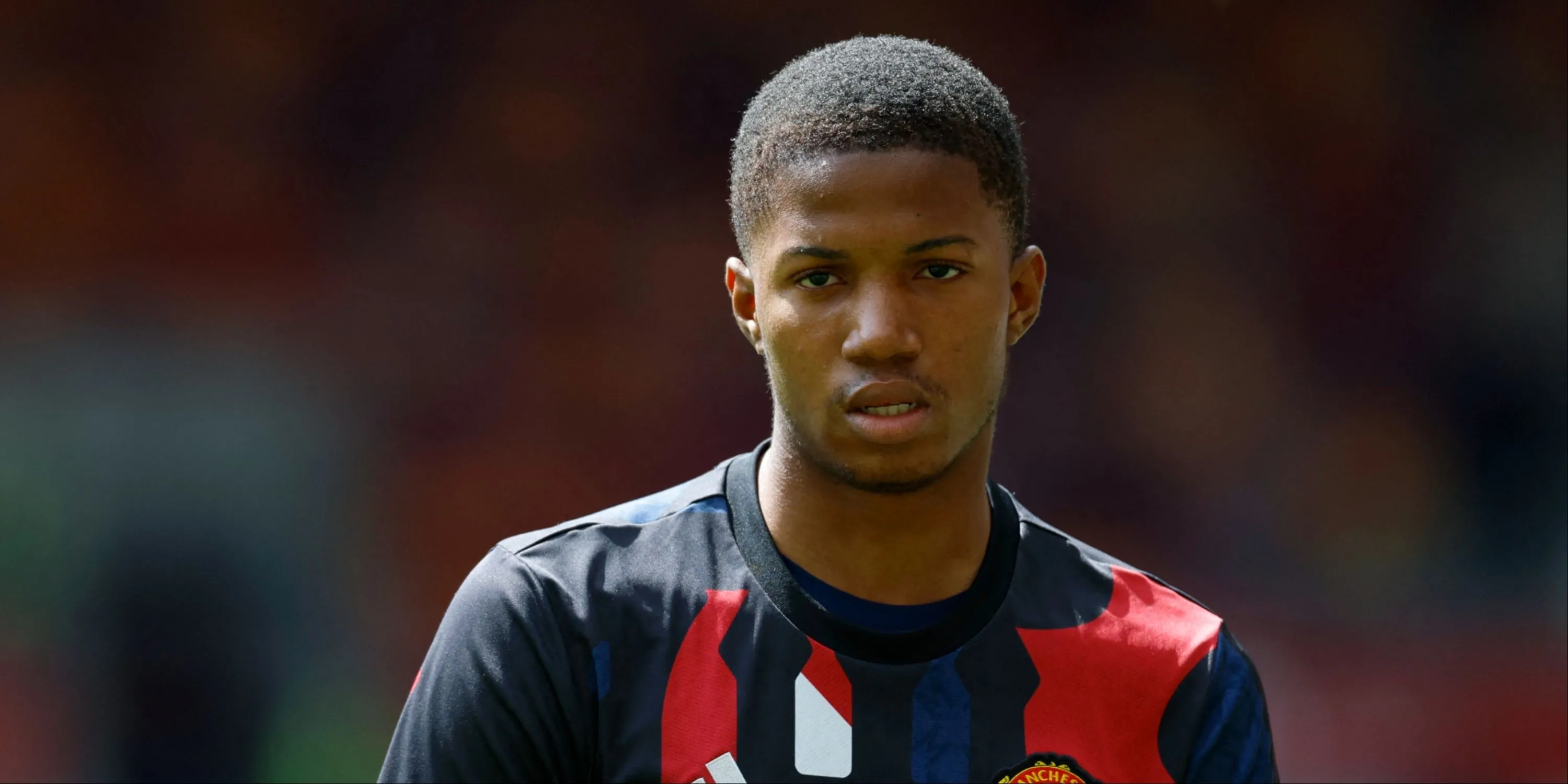 Chido Obi-Martin trong trận ra mắt Premier League cho Man United gặp Brentford