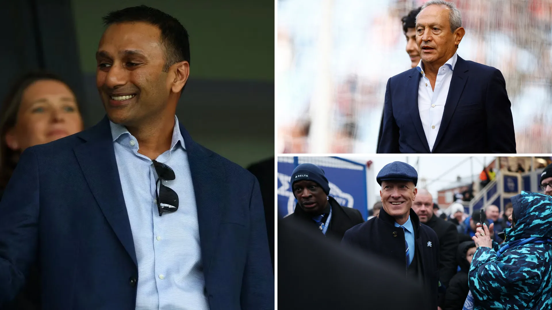 Chủ sở hữu mới Shilen Patel của West Brom và các ông chủ của Aston Villa, Birmingham City