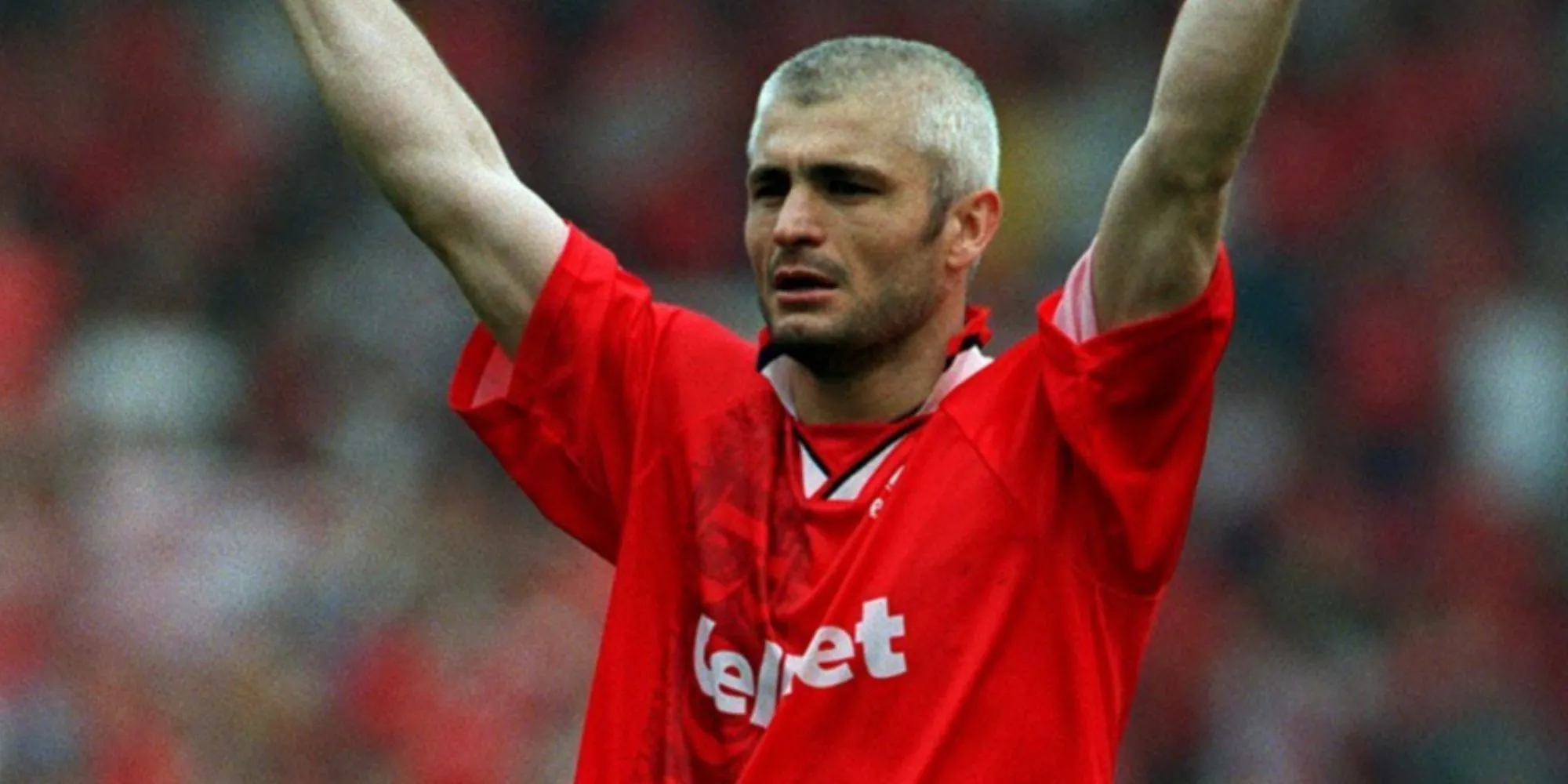 Fabrizio Ravanelli tiền đạo Middlesbrough hưởng lương cao kỷ lục
