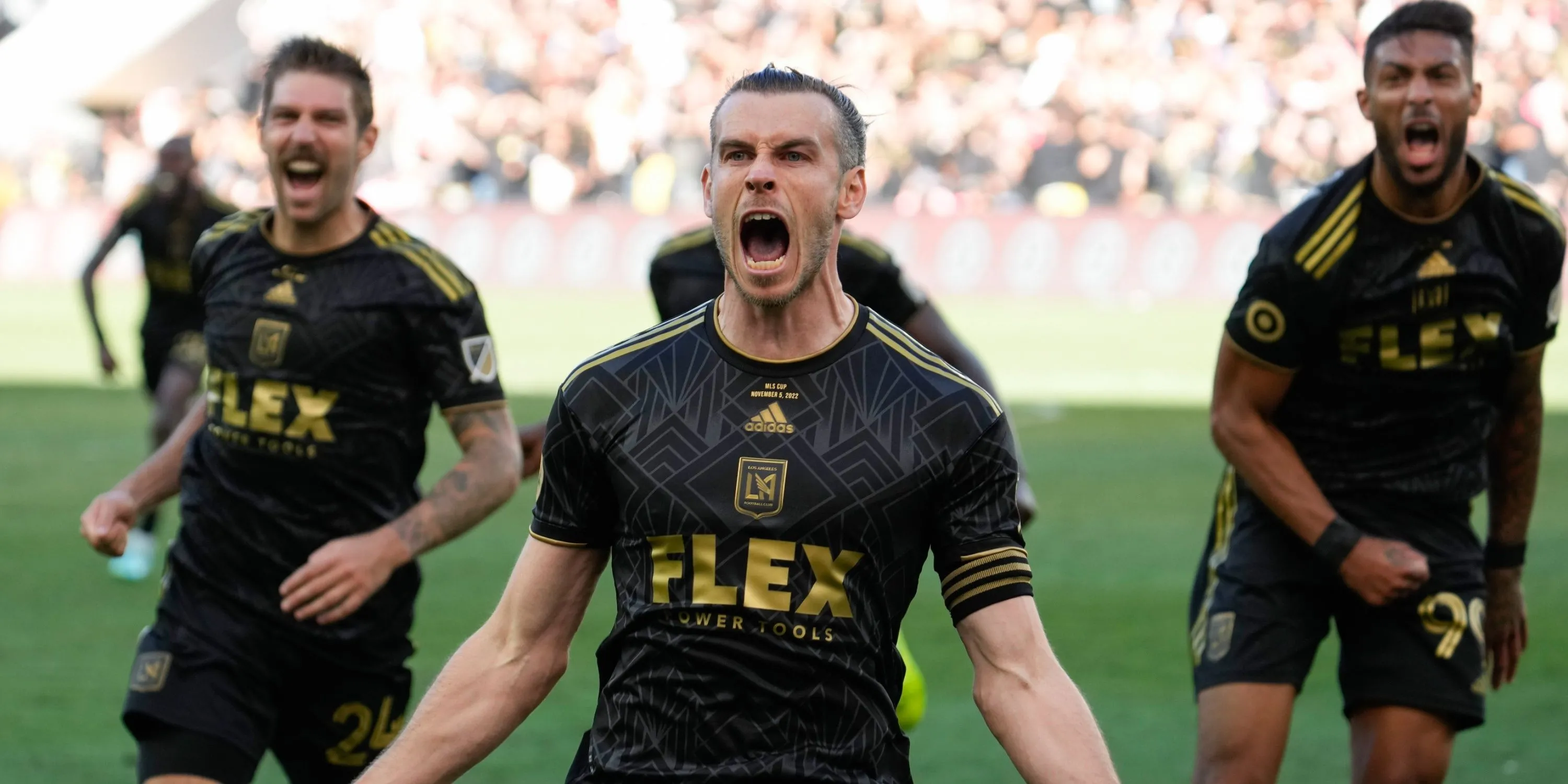 Gareth Bale ăn mừng cùng LAFC tại MLS