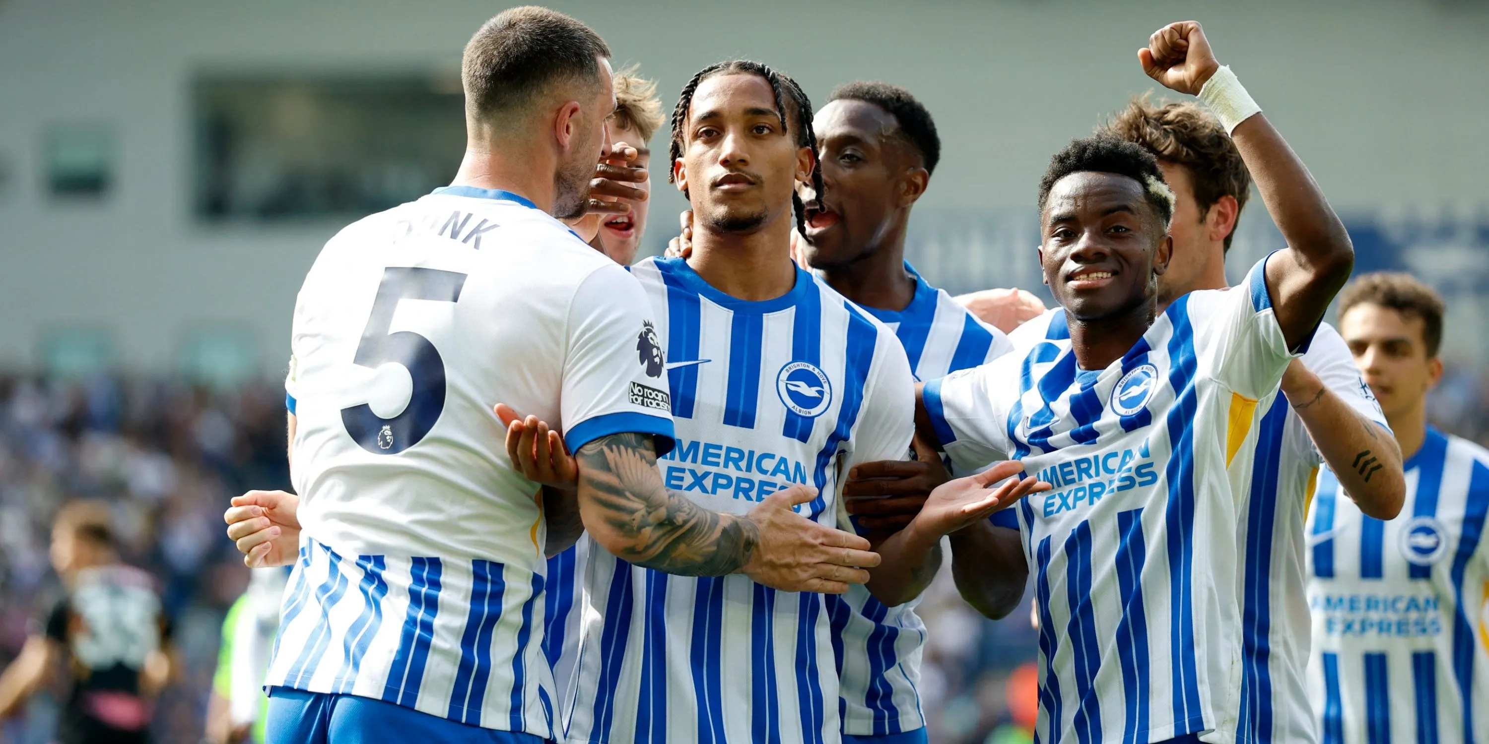Joao Pedro của Brighton thi đấu năng nổ