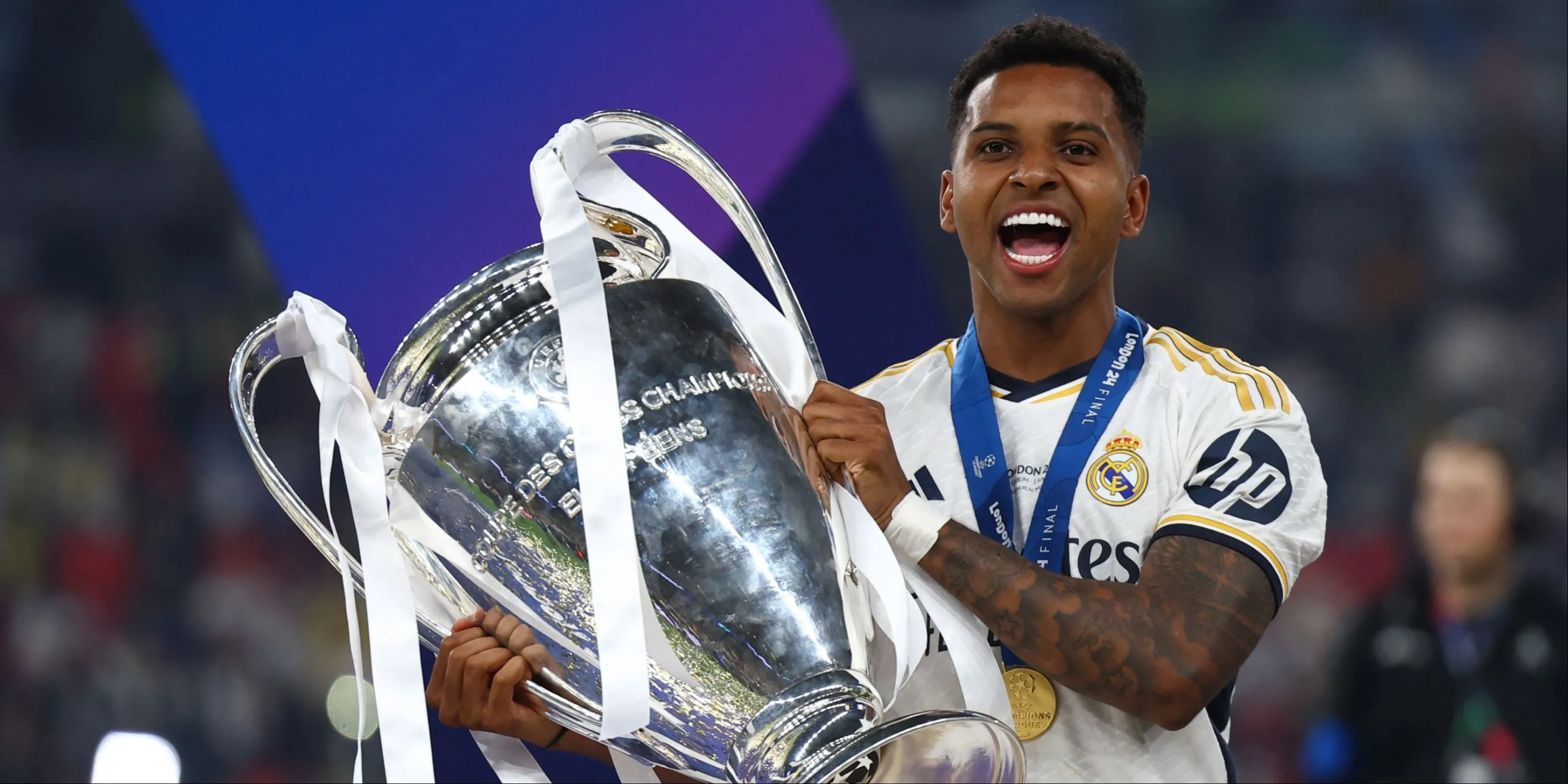 Rodrygo trong màu áo Real Madrid thi đấu ấn tượng tại Champions League