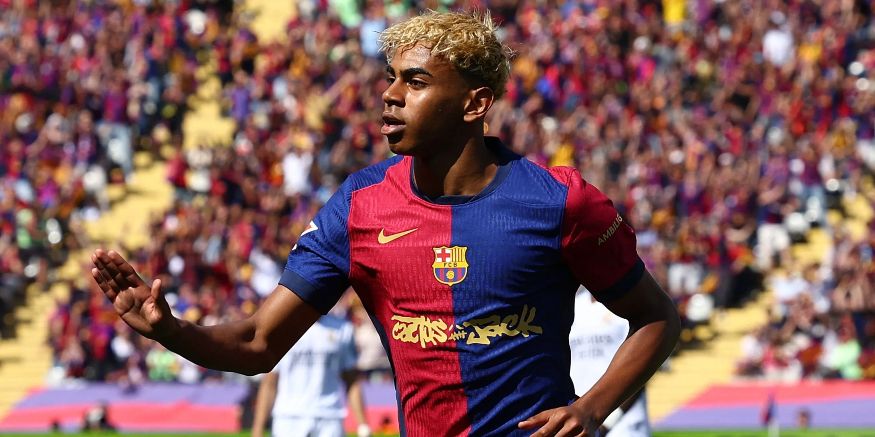 Tài năng trẻ Lamine Yamal của Barcelona