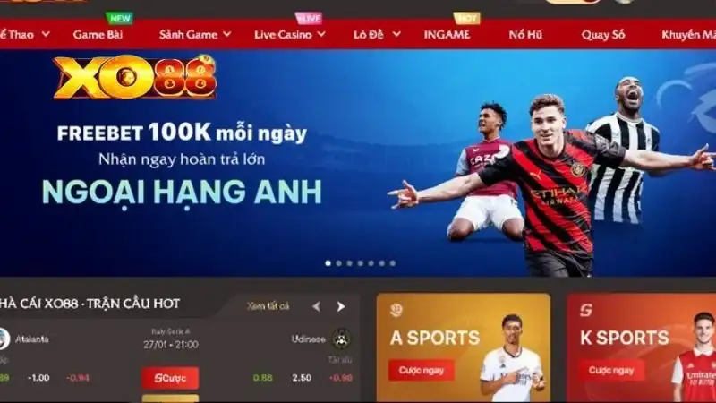 Thể Thao XO88 – Sân Chơi Cá Cược Bùng Nổ Cảm Xúc