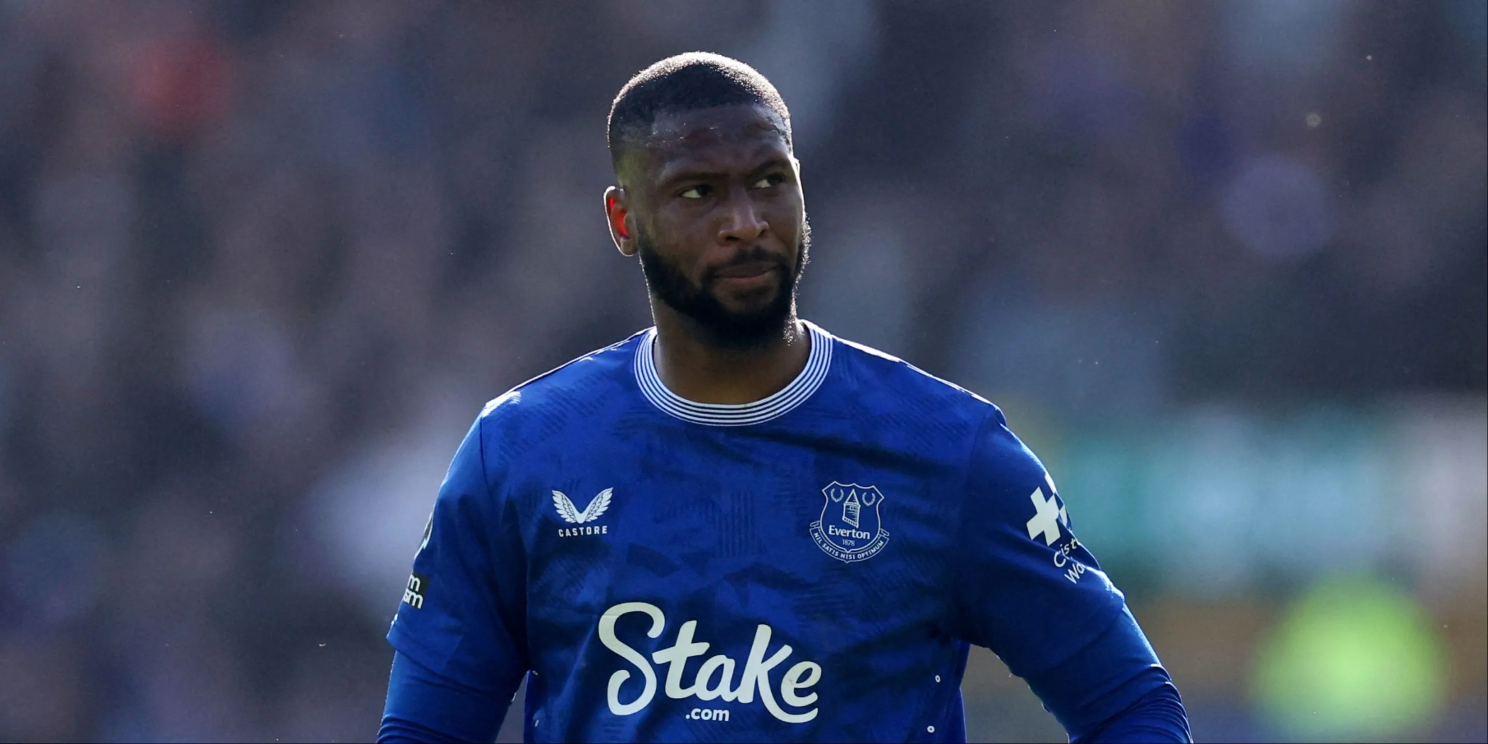 Tiền đạo Beto ăn mừng bàn thắng cho Everton tại Premier League
