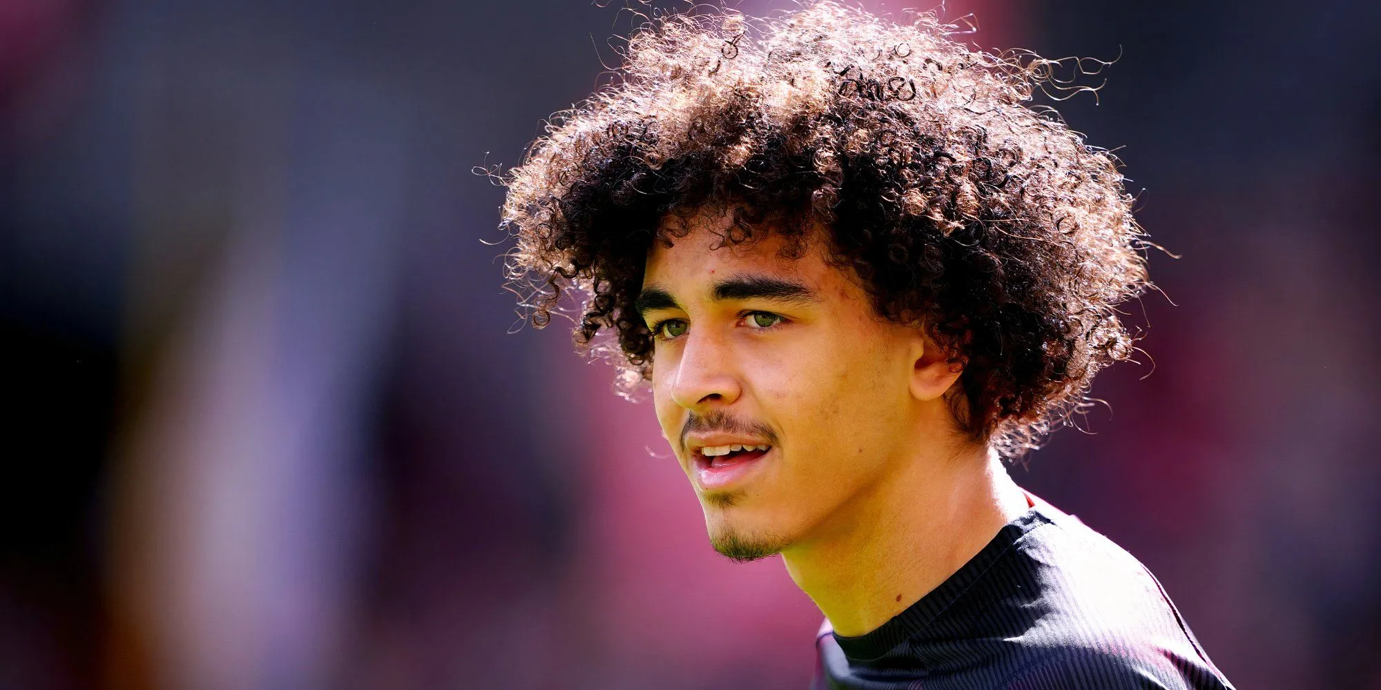 Tiền đạo trẻ Jayden Danns của Liverpool trong màu áo Sunderland khi được cho mượm.