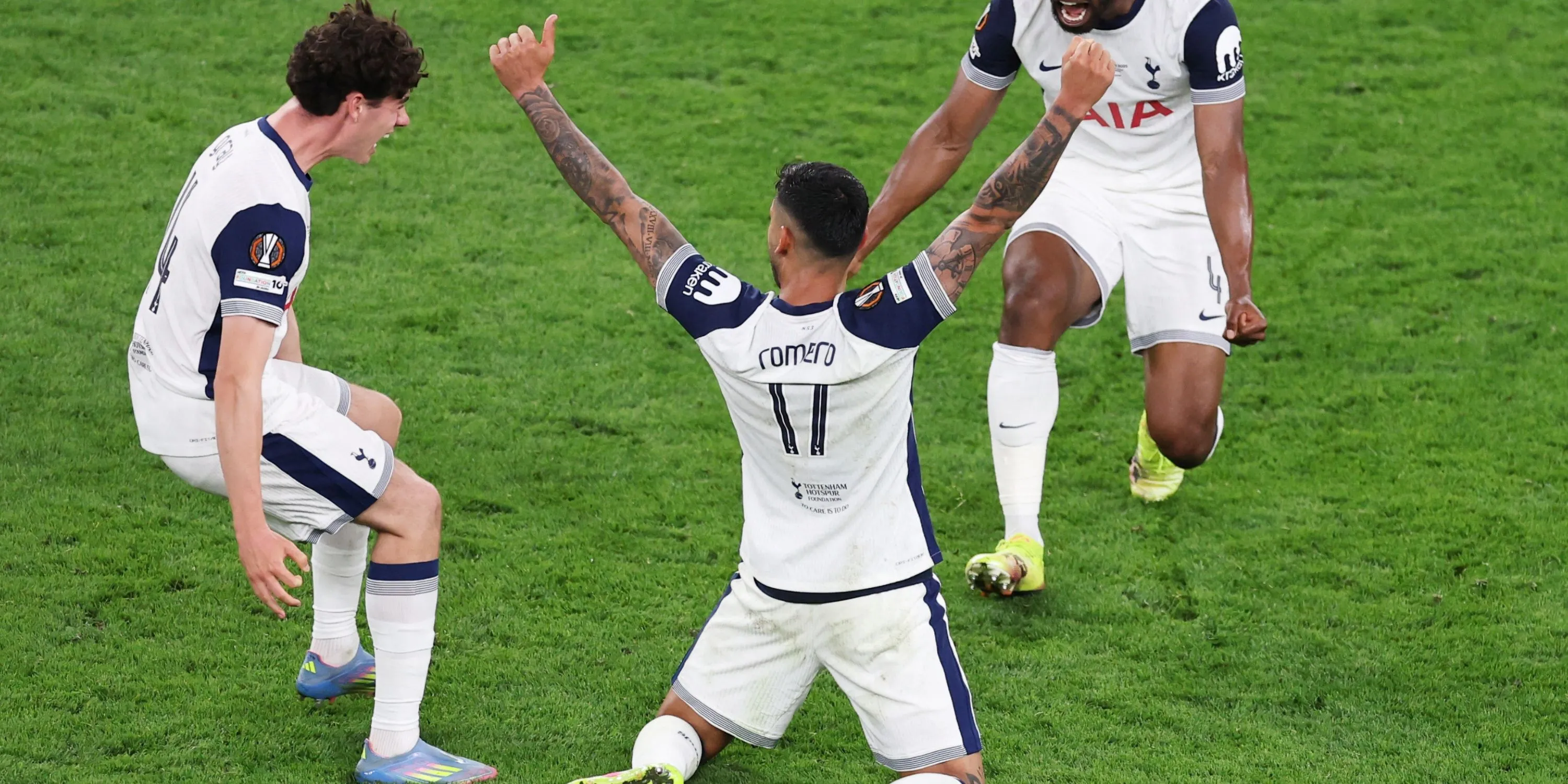 Tổng hợp khoảnh khắc trận đấu giữa Tottenham và Manchester United tại chung kết Europa League 2025