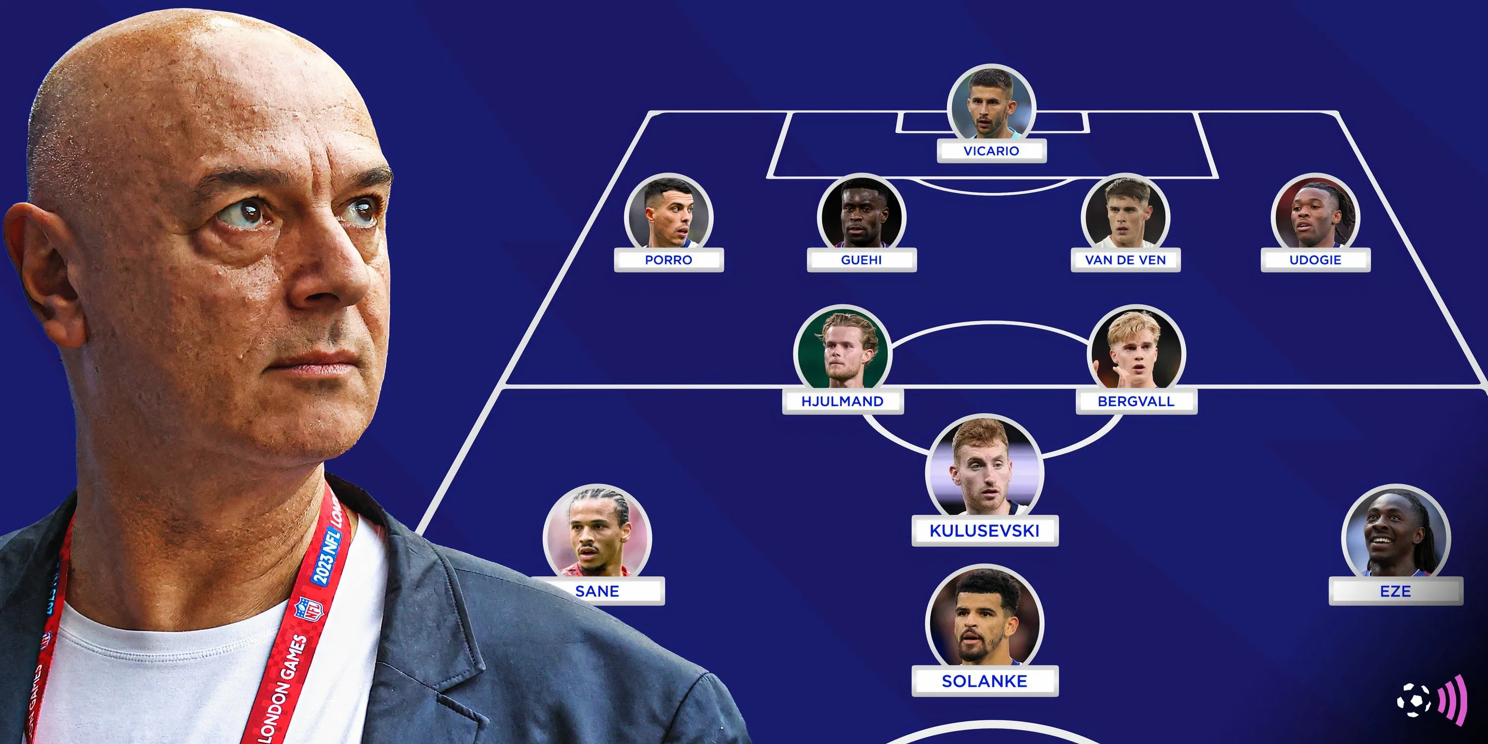 Đội hình trong mơ của Spurs dưới thời Frank và Levy
