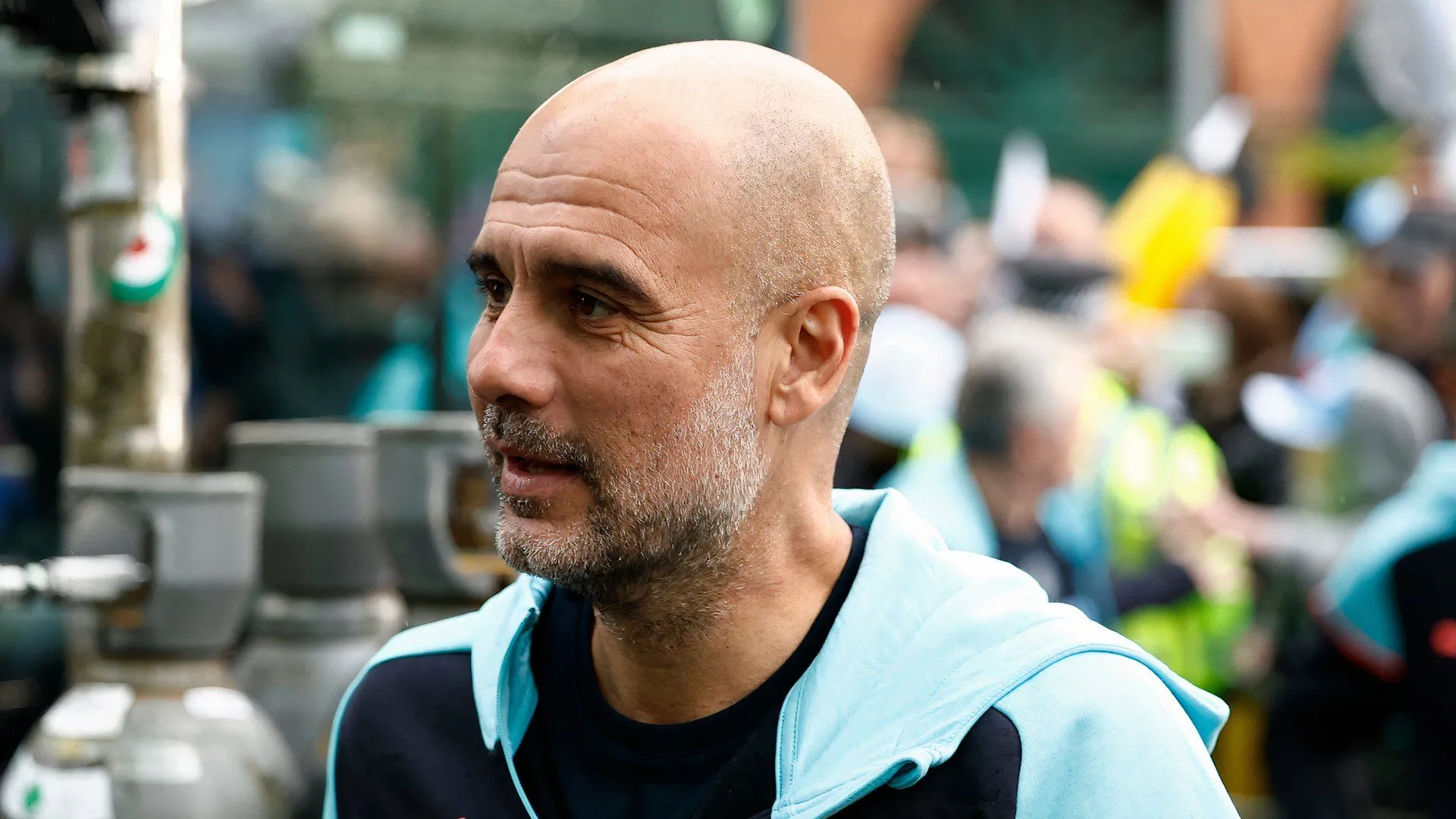 HLV Pep Guardiola của Manchester City, đội bóng sắp chiêu mộ tài năng trẻ Cadamarteri