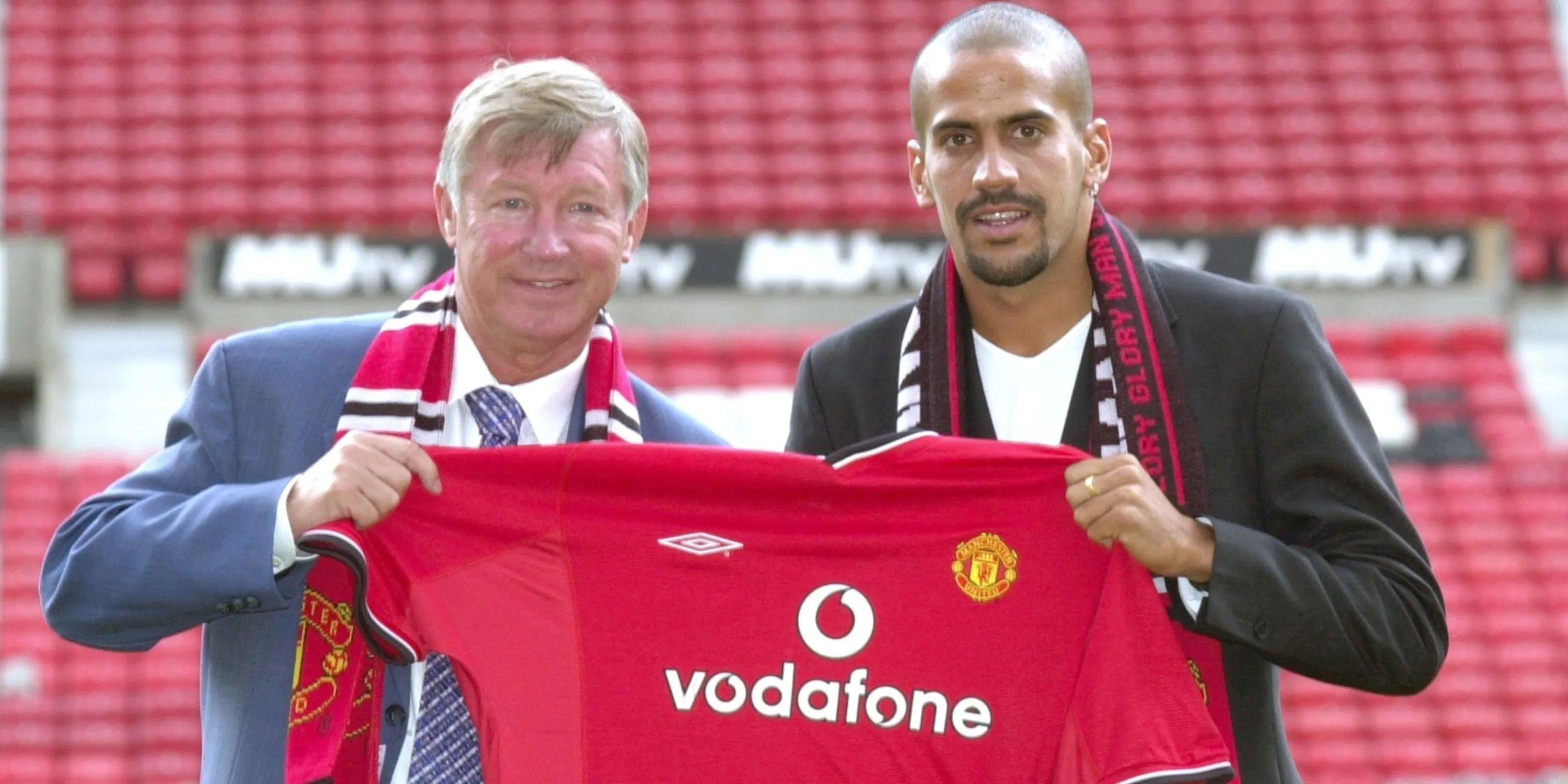 Juan Sebastian Veron thi đấu cho Manchester United dưới thời Sir Alex Ferguson
