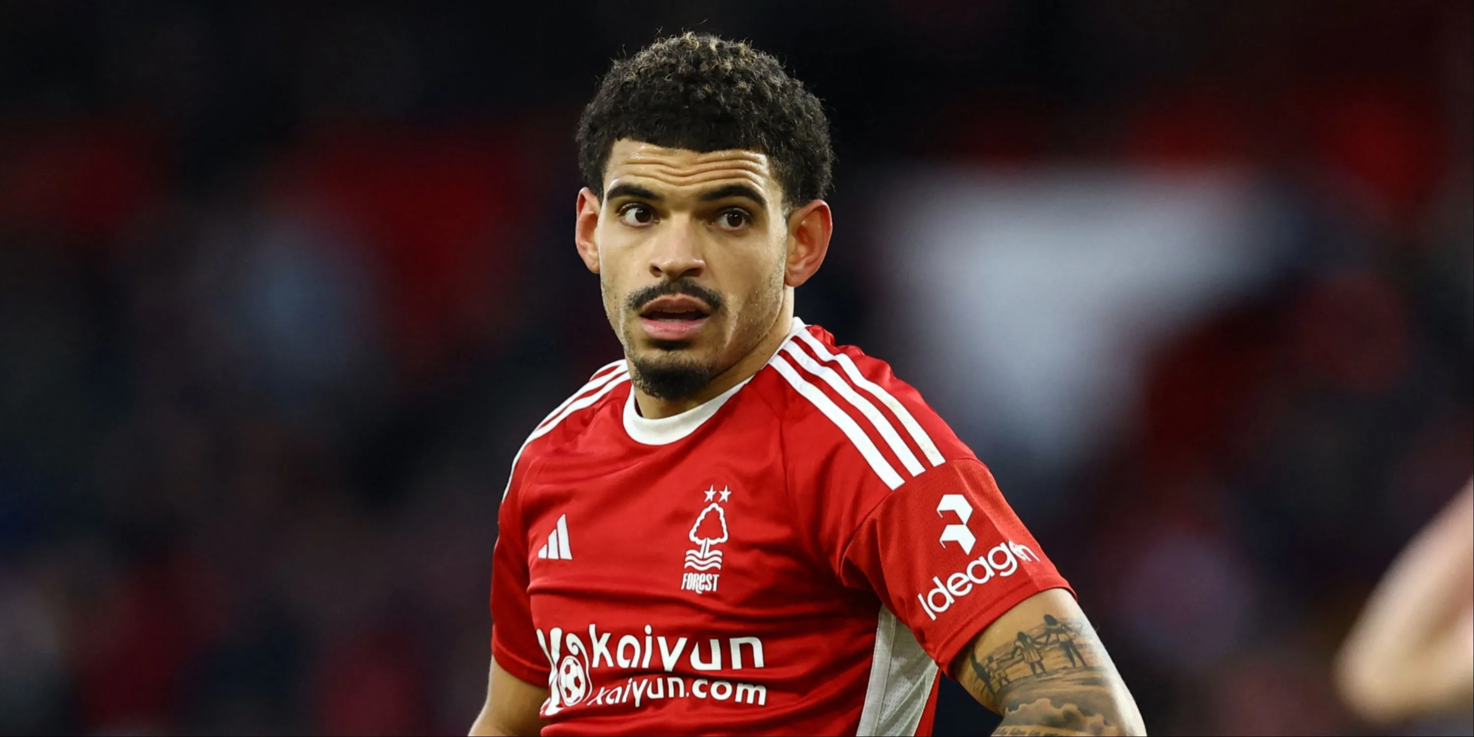 Morgan Gibbs-White thi đấu cho Nottingham Forest tại Premier League