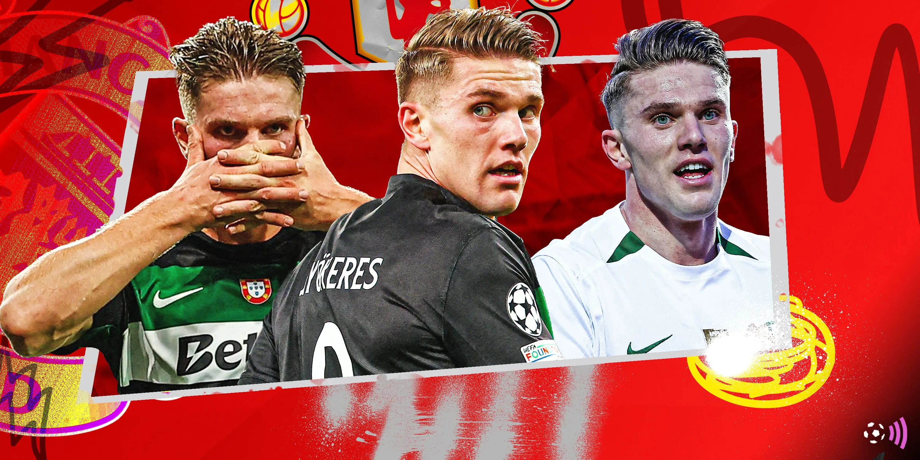 Viktor Gyokeres, mục tiêu chuyển nhượng tiềm năng của Manchester United để tăng cường hàng công.