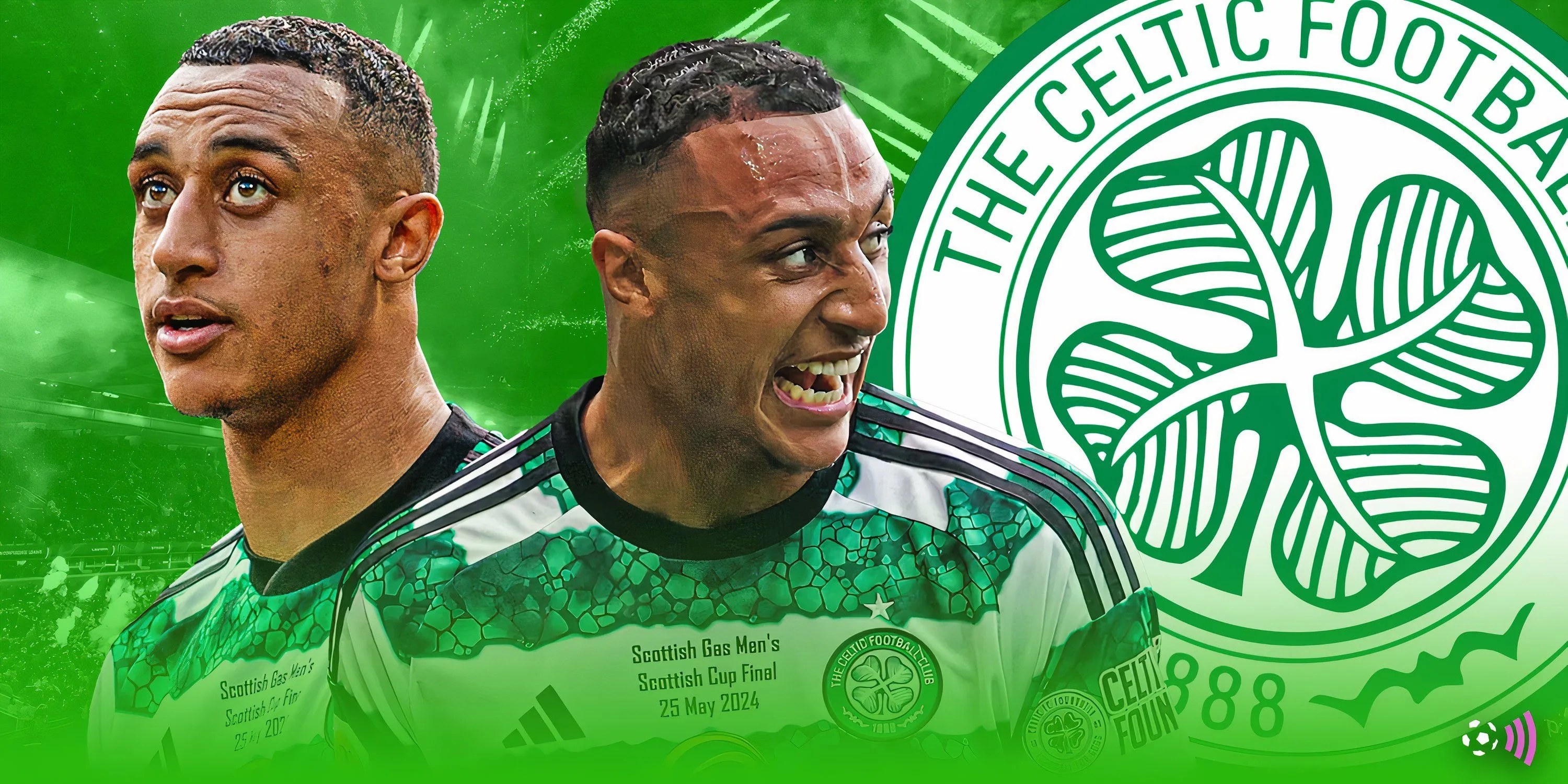 Adam Idah đối mặt với áp lực lớn tại Celtic trước khả năng CLB chiêu mộ tiền đạo mới.