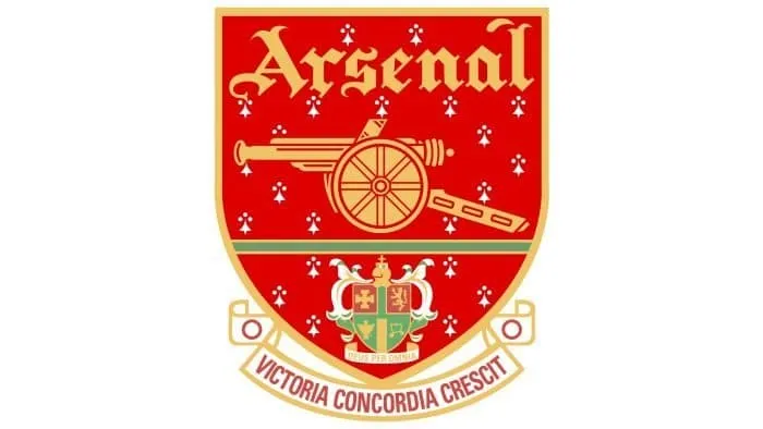 Biểu tượng Arsenal sử dụng trong mùa giải 2001-2002, tái hiện lại thiết kế năm 1949.