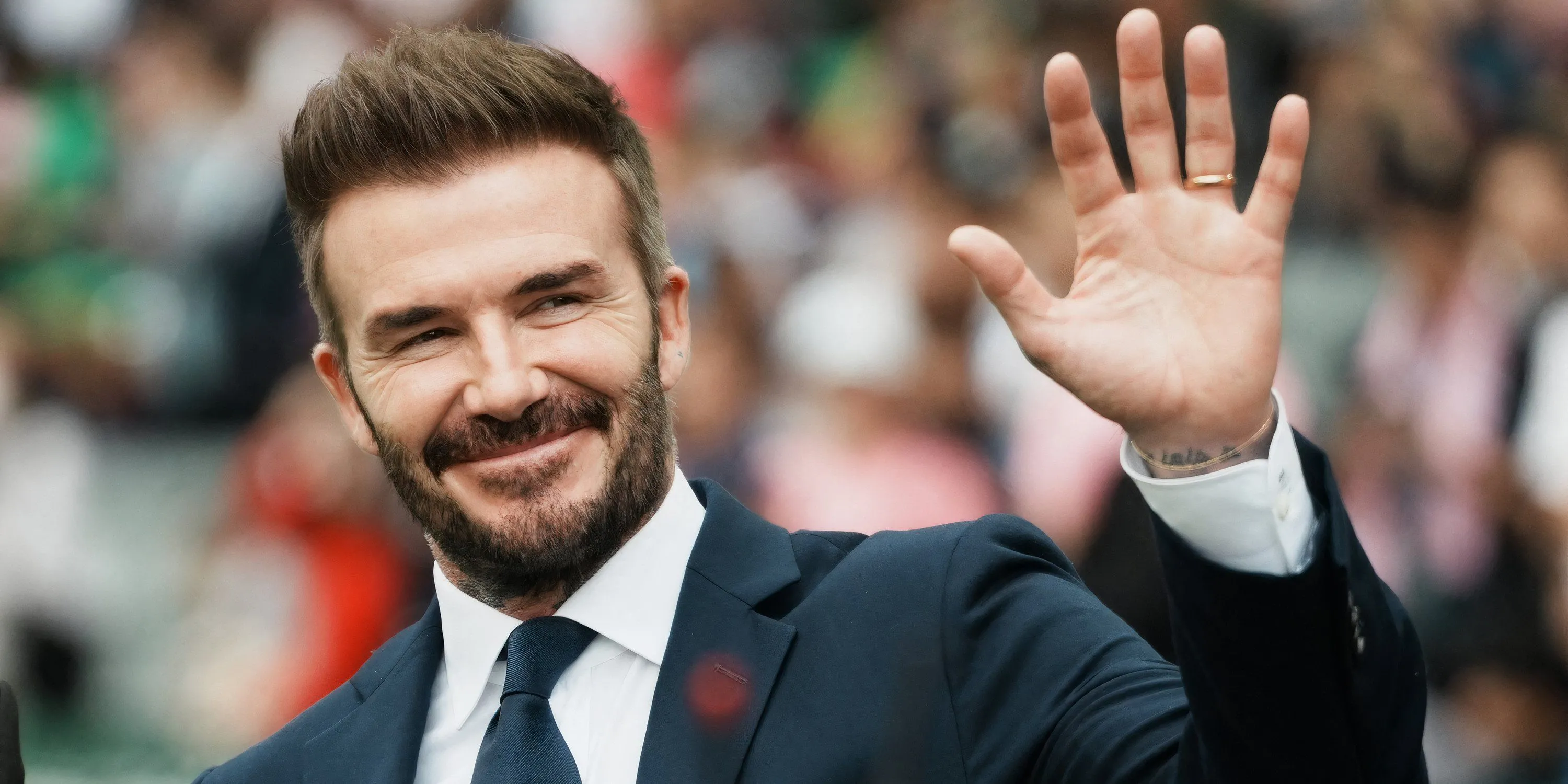 David Beckham, biểu tượng bóng đá Anh, là đồng sở hữu và chủ tịch của Inter Miami CF.