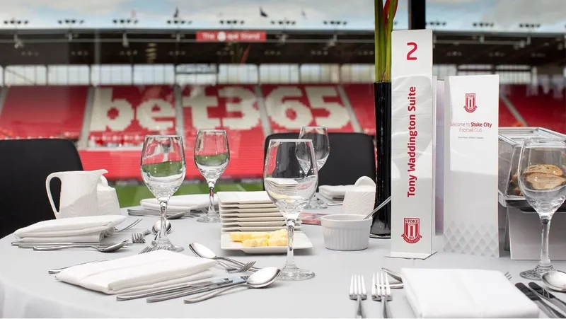Dịch vụ khách sạn tại Bet365 Stadium