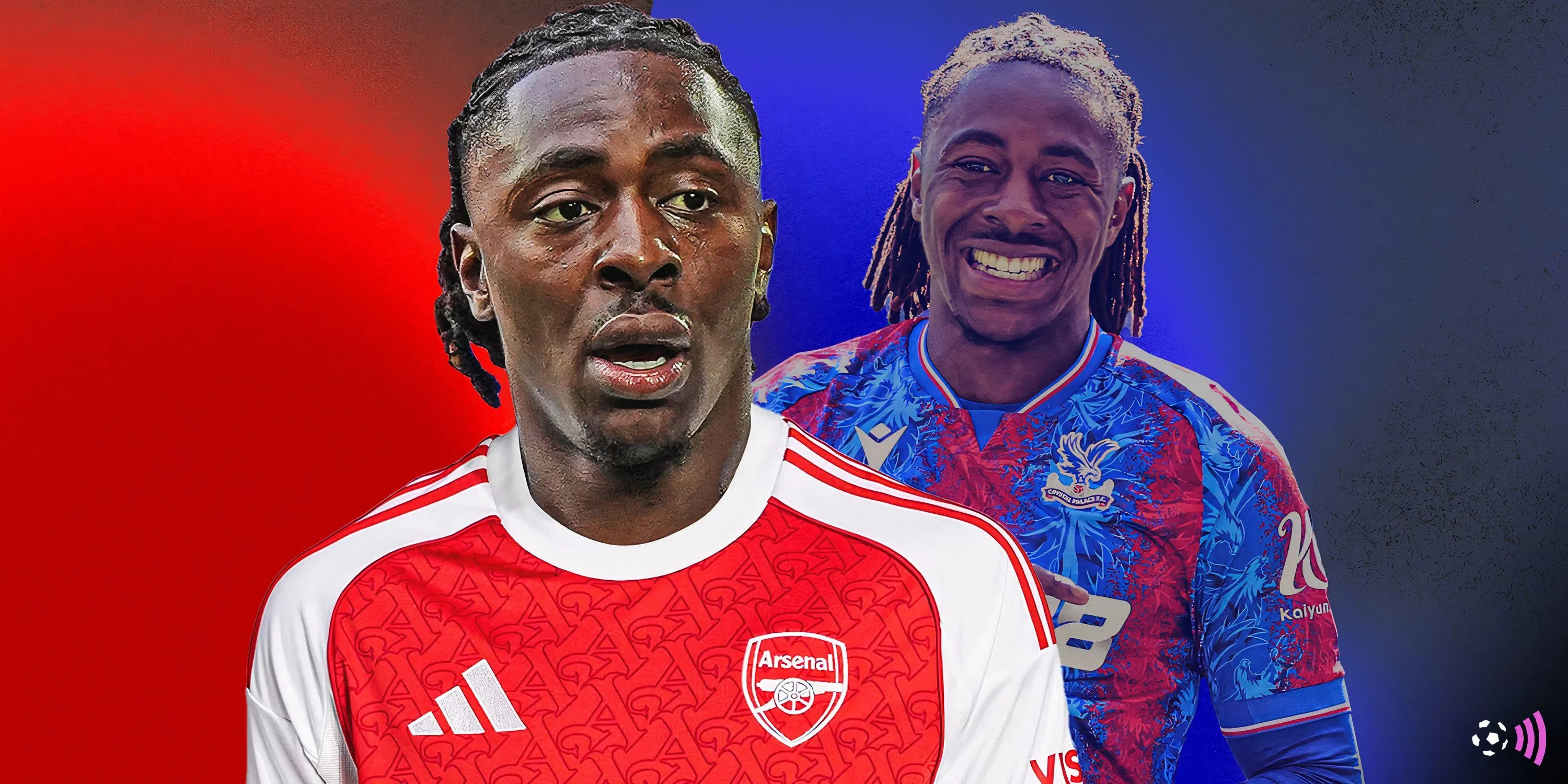 Eberechi Eze trong màu áo Crystal Palace