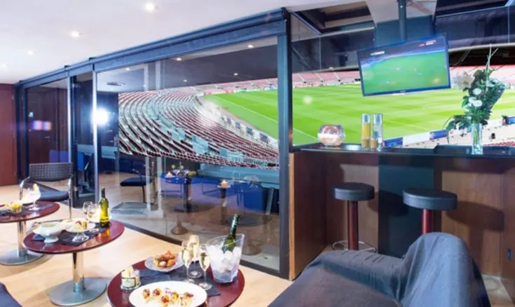 Không gian VIP và dịch vụ khách sạn cao cấp tại Camp Nou