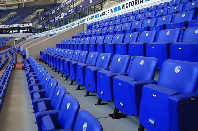 Khu vực ghế ngồi dành cho khách VIP và dịch vụ cao cấp tại Veltins-Arena