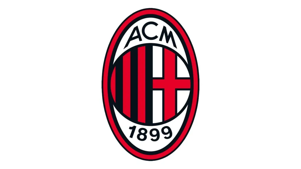 Logo AC Milan phiên bản hiện tại từ năm 2021