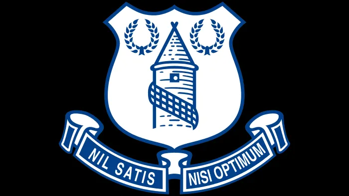 Logo Everton giai đoạn 1991-2000, tái hiện thiết kế gốc năm 1938