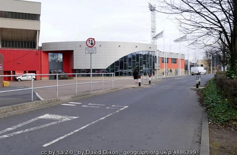 Lối vào chính Sân vận động Gateshead International