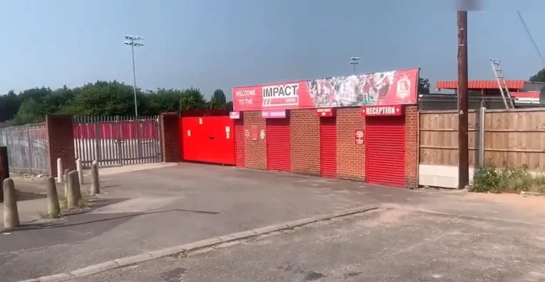 Lối vào sân vận động Impact Arena