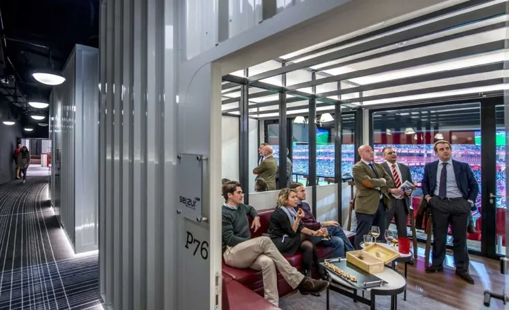 Nội thất sân San Mamés, khu vực VIP đẳng cấp và chỗ ngồi hiện đại