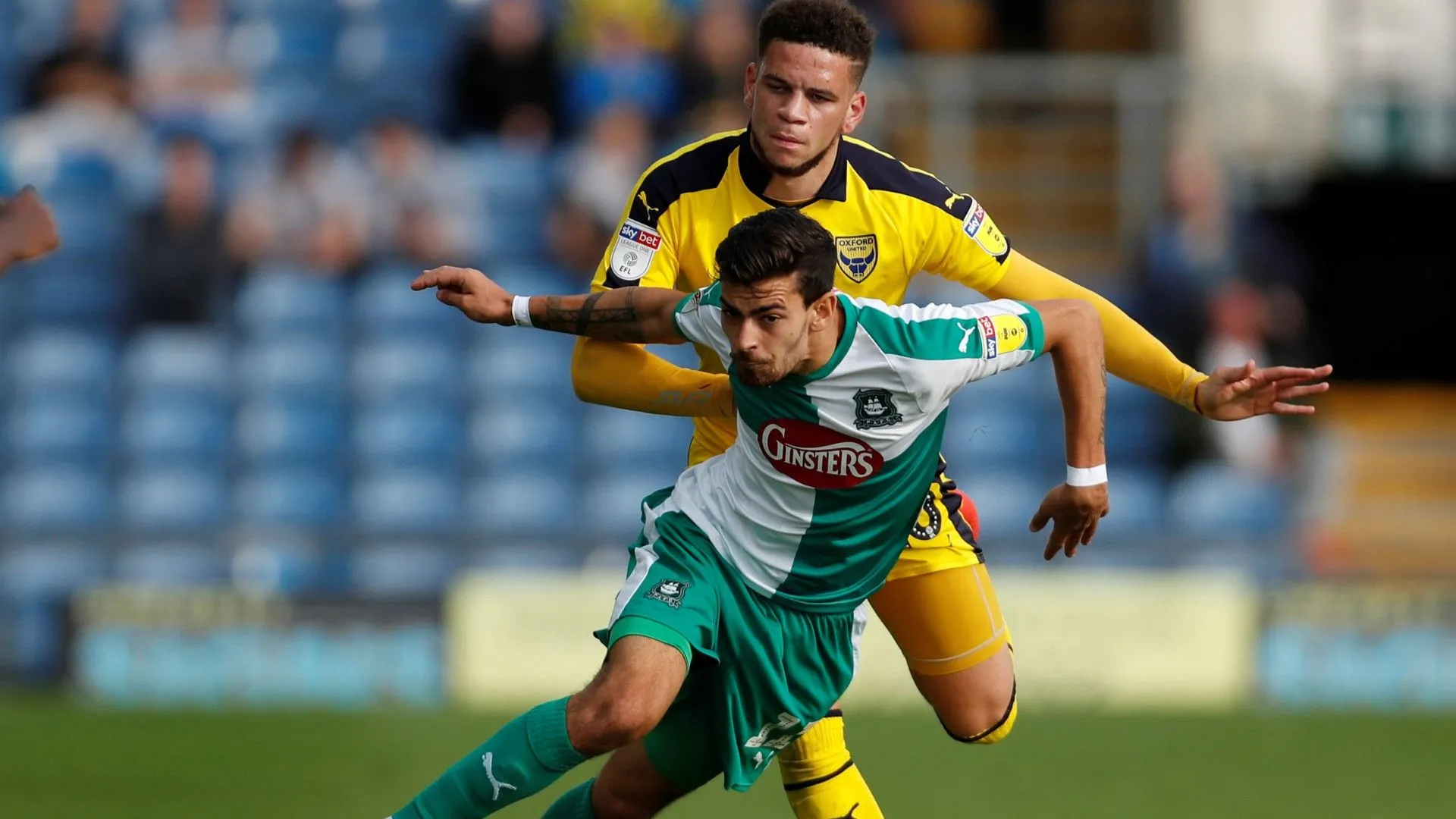 Ruben Lameiras thi đấu ấn tượng cho Plymouth Argyle ở giải League One
