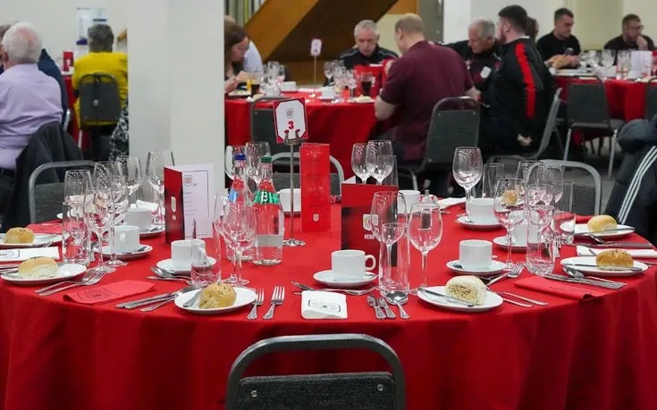 Sảnh tiếp đón và khu vực hospitality tại Alexandra Stadium