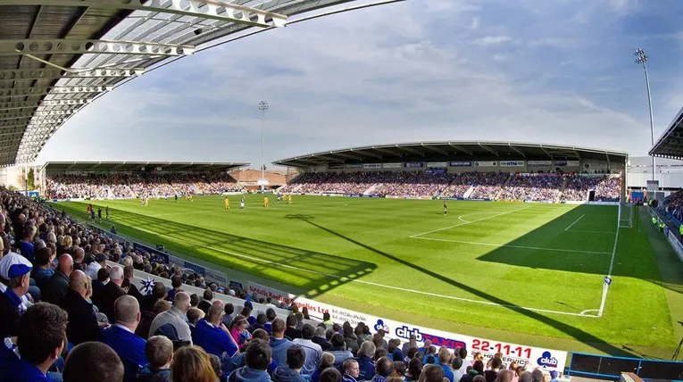 SMH Group Stadium vào ngày diễn ra trận đấu