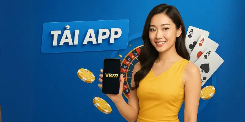 Tải app VB777 – Trải nghiệm cổng game đổi thưởng uy tín