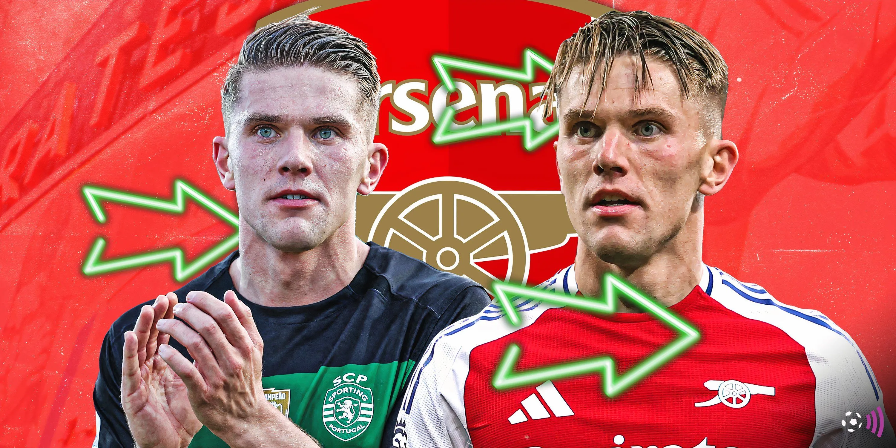 Tiền đạo Viktor Gyokeres trong màu áo Sporting CP, mục tiêu hàng đầu của Arsenal
