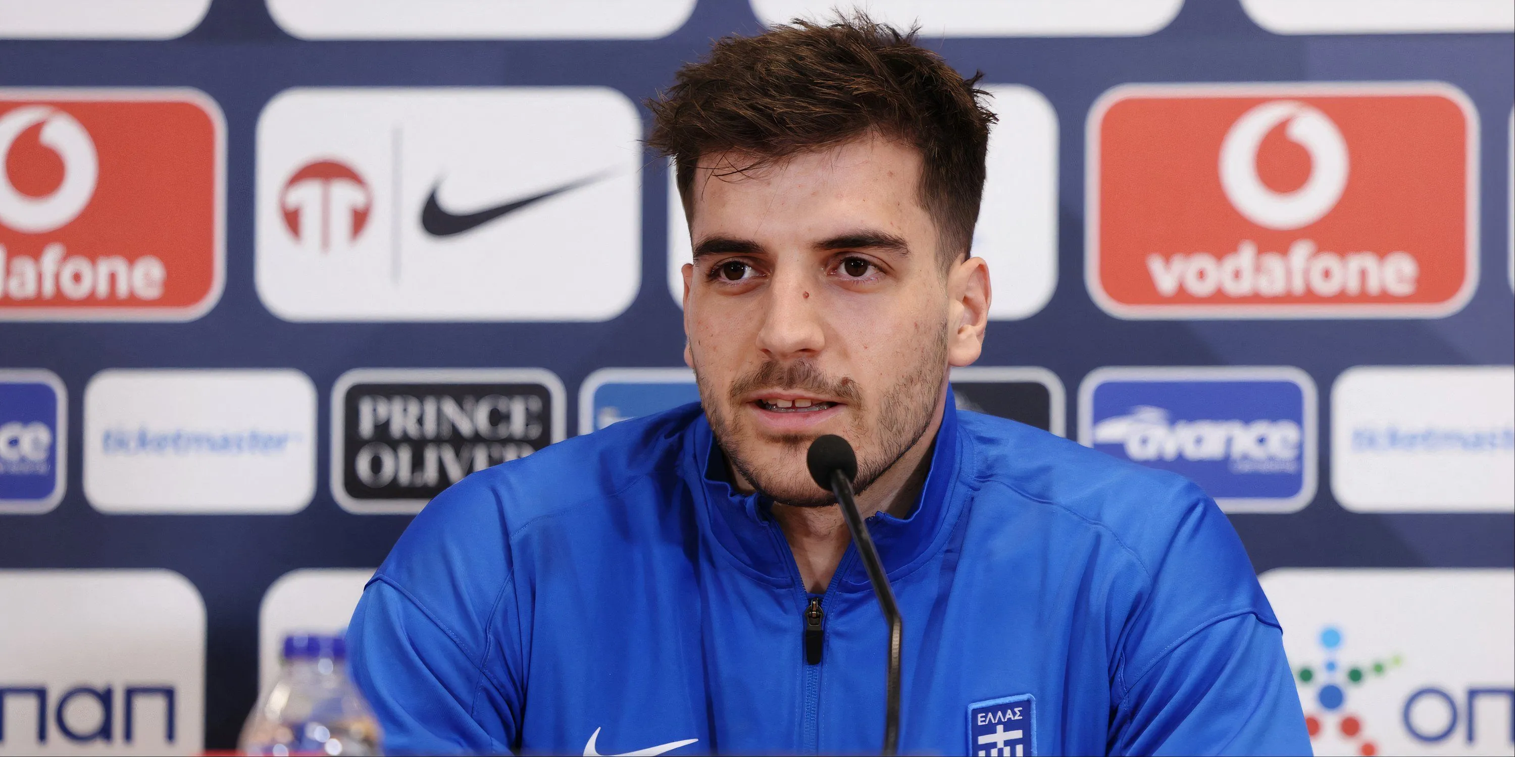 Fotis Ioannidis, mục tiêu chuyển nhượng của Leeds, đang di chuyển trên sân