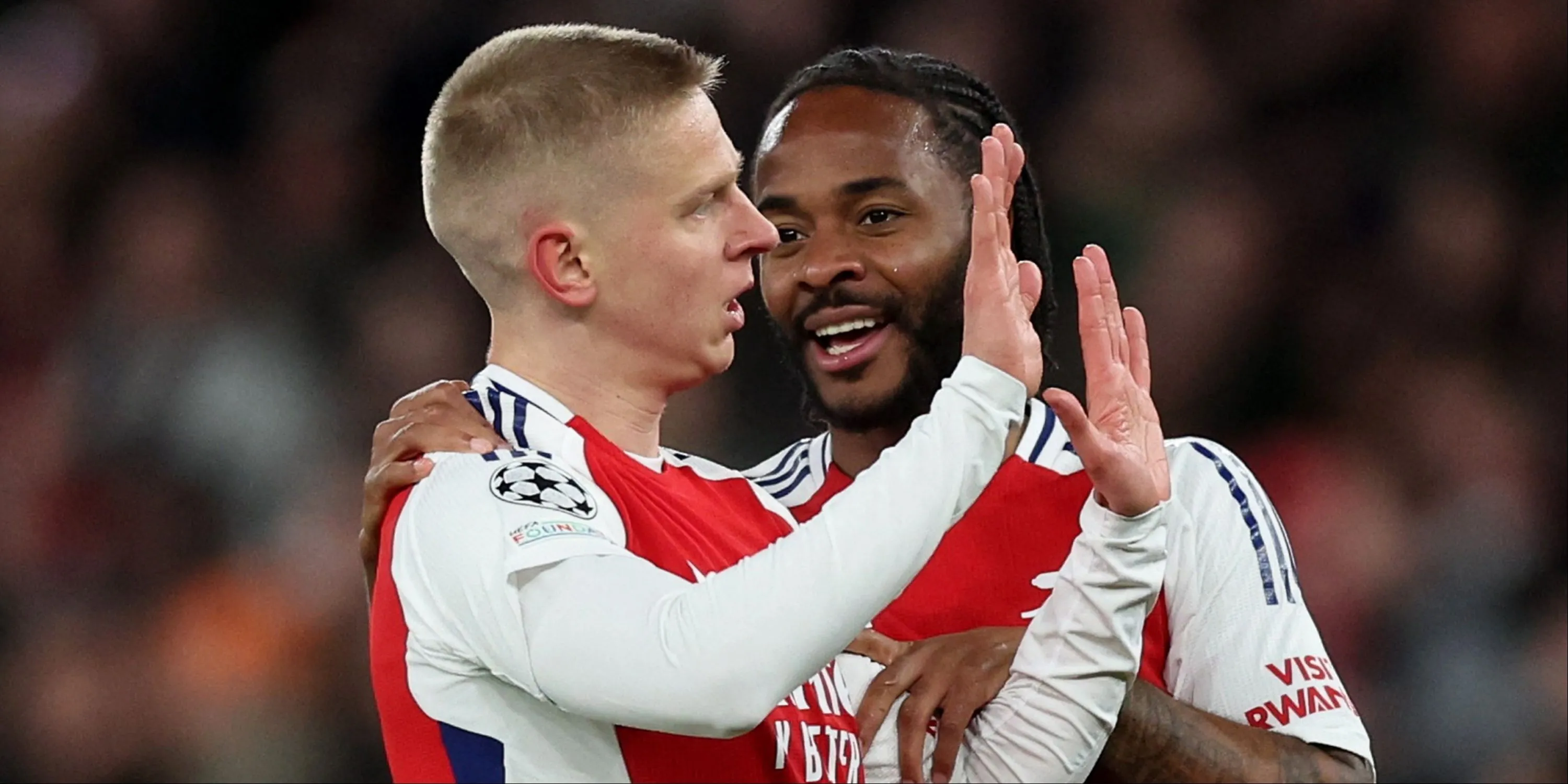 Hậu vệ Oleksandr Zinchenko trong màu áo Arsenal