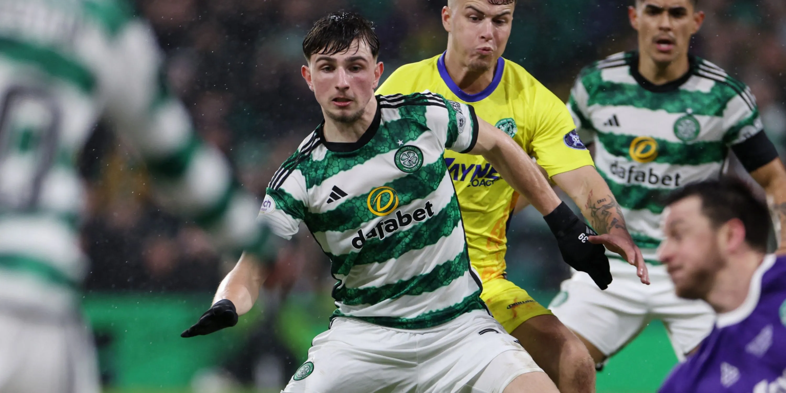 Cầu thủ trẻ Rocco Vata trong màu áo Celtic thời còn thi đấu tại Scottish Premiership
