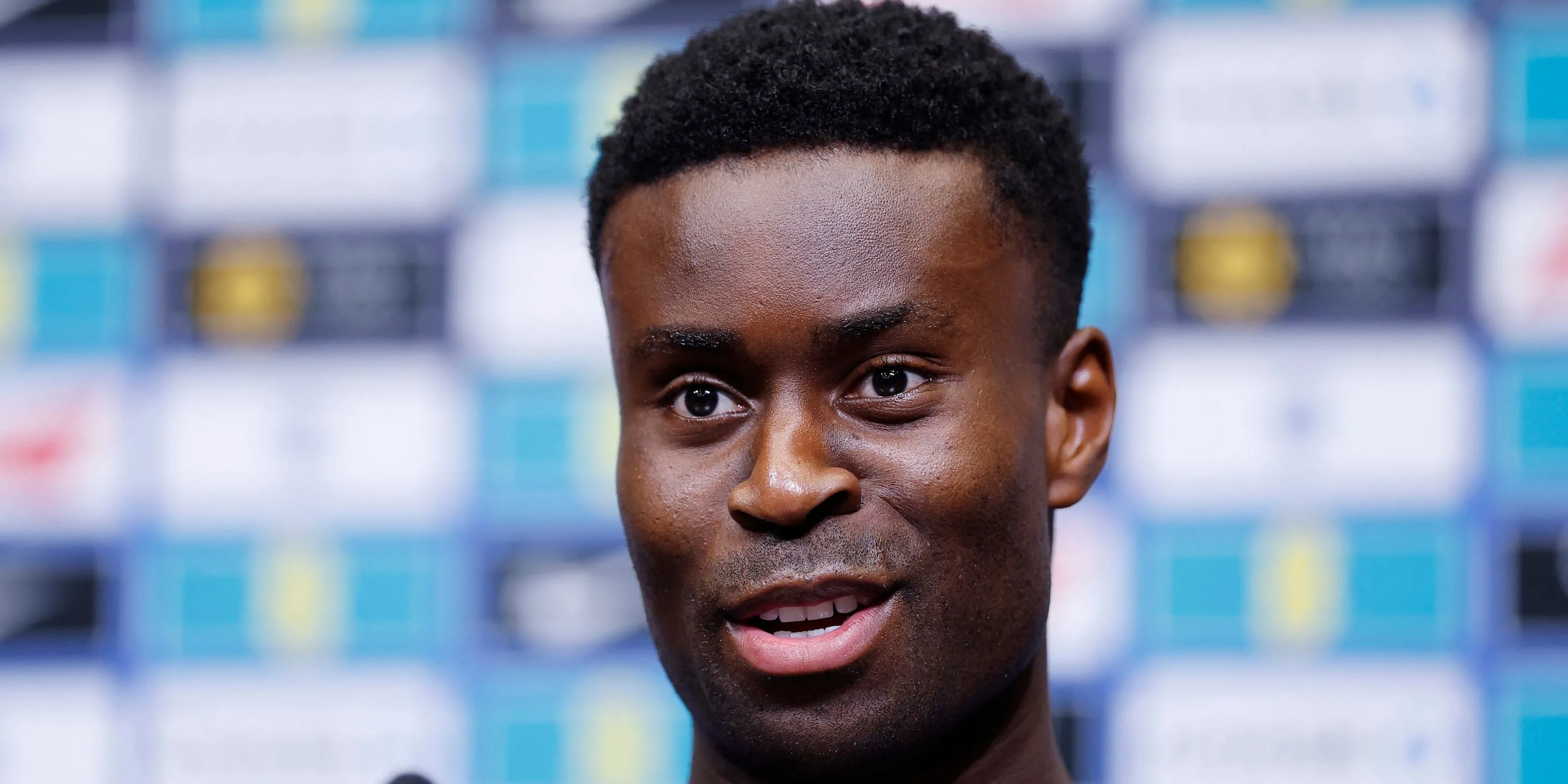 Marc Guehi trong họp báo sau trận đấu cho Crystal Palace