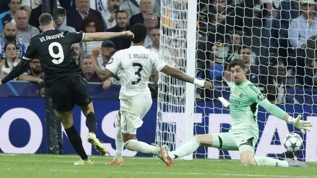 Thibaut Courtois cứu thua nhiều lần cho Real Madrid trước Juventus